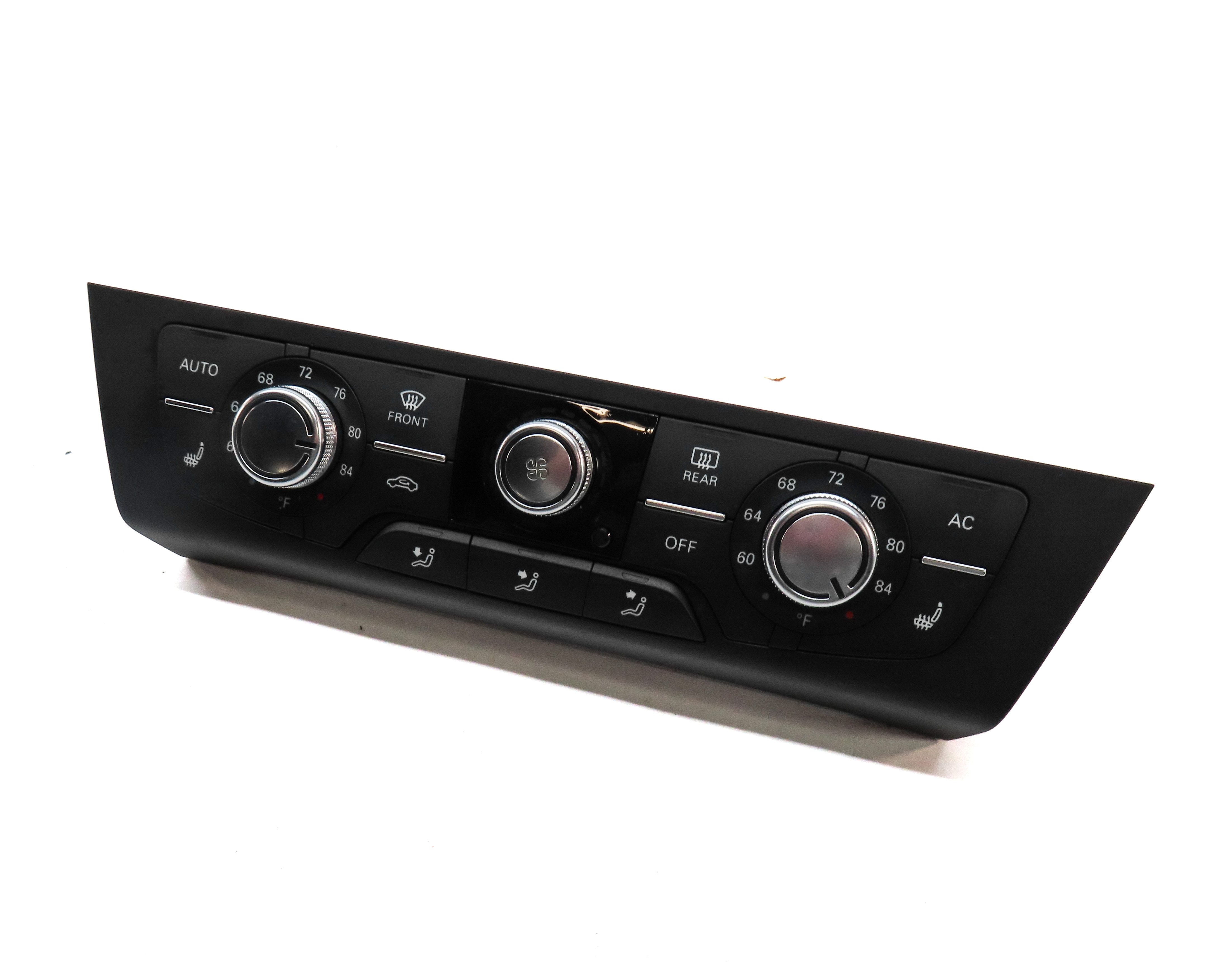 12-15 AUDI A6 S6 A7 S7 (C7) FRONT HEATER A/C TEMPERATURE CONTROL (HEATED SEAT) — exact item pictured